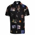 Mens Black Photo Print Casual Fit S/s Shirt 40878 by PS Paul Smith from Hurleys