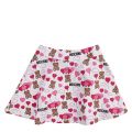 Girls White/Pink Toy Balloon Print Skirt 58434 by Moschino from Hurleys