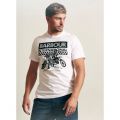 Mens White Checkers S/s T Shirt 88323 by Barbour International from Hurleys