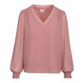 Womens Old Rose Viamione V Neck Top 96825 by Vila from Hurleys
