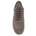 Mens Dark Brown Suede Low Top Roots Runner Trainers 24542 by Filling Pieces from Hurleys