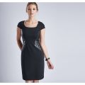 International Womens Black Ballotade Dress 27300 by Barbour from Hurleys