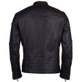 Mens Black Jeeper Leather Jacket 12969 by BOSS from Hurleys