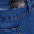 Womens Blue High Rise Joi Skinny Fit Jeans 7117 by Replay from Hurleys