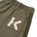 Boys Khaki Logo 16 Sweat Shorts 86828 by Kenzo from Hurleys