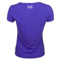 Womens Blue S/s Tee Shirt 6857 by EA7 from Hurleys