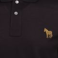 Mens Black Scribble Zebra Slim Fit S/s Polo Shirt 76688 by PS Paul Smith from Hurleys