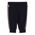 Toddler Navy Branded Stripe Sweat Pants 45509 by BOSS from Hurleys
