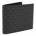Mens Dark Blue Eagle Print Bifold Wallet 55626 by Emporio Armani from Hurleys