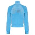 Womens Aqua Tanya Velour Jacket 105393 by Juicy Couture from Hurleys