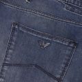 Mens Blue J06 Slim Fit Jeans 37091 by Emporio Armani from Hurleys