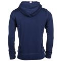 Mens Navy Hooded Zip Sweat Top 66157 by Franklin + Marshall from Hurleys