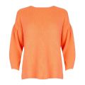 Casual Womens Bright Orange Westona Knitted Jumper 26575 by BOSS from Hurleys