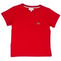 Boys Ladybird Classic S/s T Shirt 14876 by Lacoste from Hurleys