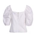 Womens White Ellizan Square Neck Top 87277 by Ted Baker from Hurleys