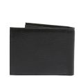 Mens Black Pebbled Wallet 37108 by Emporio Armani from Hurleys