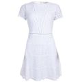 Womens White Yala Lace Skater Dress 8124 by Michael Kors from Hurleys