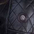 Mens Black L-Marton Leather Jacket 10582 by Diesel from Hurleys