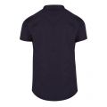 Mens Navy Tape Detail S/s Shirt 55504 by Emporio Armani from Hurleys