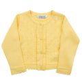 Girls Yellow Knitted Cardigan 22553 by Mayoral from Hurleys