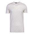 Mens White Multi Print Logo S/s T Shirt 59217 by Dsquared2 from Hurleys