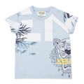Baby Pale Blue Graphic S/s T Shirt 90242 by Kenzo from Hurleys