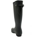 Womens Black Original Back Adjustable Tall Wellington Boots 24983 by Hunter from Hurleys