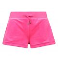 Womens Fluro Pink Eve Velour Shorts 106985 by Juicy Couture from Hurleys