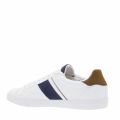 Mens White & Tan Fairlead Trainers 33824 by Lacoste from Hurleys
