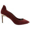 Womens Burgundy Vyixin Suede Court 18720 by Ted Baker from Hurleys