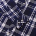 Mens Dark Blue Bristum Check Slim Fit L/s Shirt 39291 by G Star from Hurleys