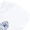 Toddler White/Blue Baby Tiger S/s T Shirt 36425 by Kenzo from Hurleys