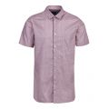 Casual Mens Light Pink Magneton_1 S/s Shirt 89147 by BOSS from Hurleys