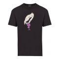 Mens Black Skeleton Hand Regular Fit S/s T Shirt 48613 by PS Paul Smith from Hurleys