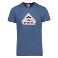 Mens Cobalt Karel Logo S/s T Shirt 59406 by Pyrenex from Hurleys