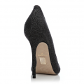 Womens Black Glitter Cerelia Heels 99461 by Moda In Pelle from Hurleys