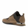 Mens Khaki/Black Elast Trainers 33499 by Mallet from Hurleys