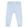 Toddler Light Blue Logo BB 1 Sweat Pants 30752 by Kenzo from Hurleys