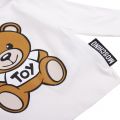 Baby Cloud Toy Logo L/s T Shirt 91184 by Moschino from Hurleys