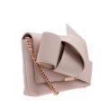 Womens Nude Pink Agentah Knot Bow Clutch 25737 by Ted Baker from Hurleys