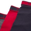 Mens Navy, Ruby & Grey Monogram Logo 3 Pack Trunks 30845 by Emporio Armani Bodywear from Hurleys