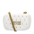 Womens White Quilted Stud Crossbody Bag 83620 by Versace Jeans Couture from Hurleys