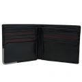 Mens Black Breeze High Shine Leather Wallet 63523 by Ted Baker from Hurleys