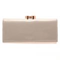 Womens Light Grey Cecilie Patent Purse