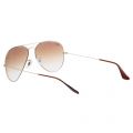 Gold/Crystal Gradient RB3025 Aviator Large Sunglasses