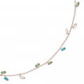 Womens Gold/Green Cressah Crystal Vine Choker 86051 by Ted Baker from Hurleys