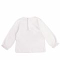 Infant Cream/Red Girl & Bow L/s T Shirt 76624 by Mayoral from Hurleys