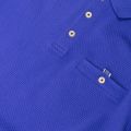Mens Blue Vardy Textured S/s Polo Shirt 36019 by Ted Baker from Hurleys