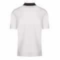 Mens Snow White Stripe Collar S/s Polo Shirt 42951 by Fred Perry from Hurleys