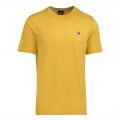 Mens Mustard Classic Zebra Regular Fit S/s T Shirt 76690 by PS Paul Smith from Hurleys